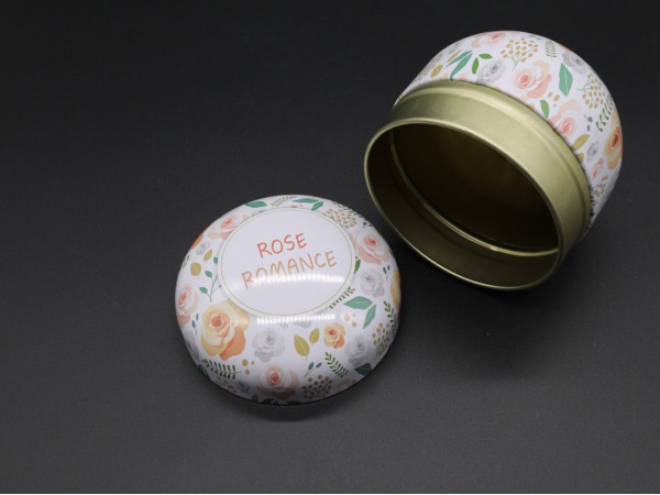 Металеві подарункові коробочки. "Rose Romance". 8х8см