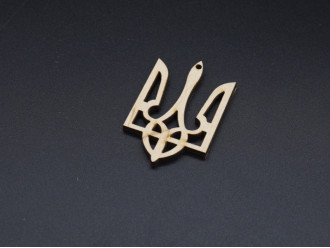Дерев'яні заготовки. Тризуб. 32х48мм