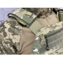 Плитоноска бронежилет тактична військова Multicam від бренду ISARM з системою кріплення Molle.