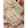 Швидкознімна тактична аптечка військова з системою MOLLE в кольорі Multicam, нейлон 500D, водостійка