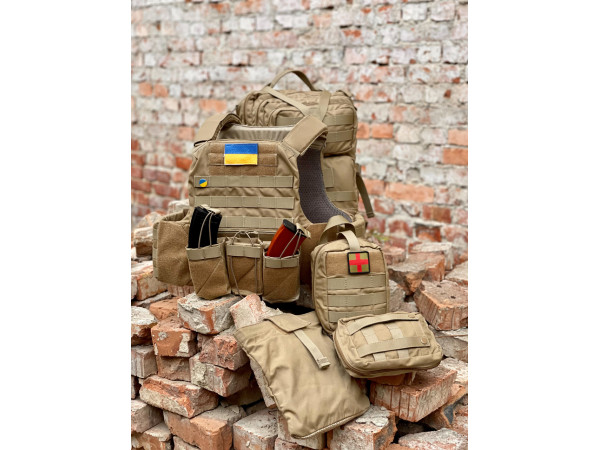 Сумка для сброса магазинов в цвете Multicam производства ISARM на липучке, материал с водостойким покрытием