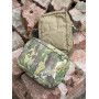 Тактическая аптечка из водостойкого материала с системой MOLLE в расцветке Coyote, с люверсом для стока воды