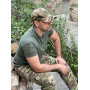 Костюм Multicam от бренда ISARM для военных, охотников, без утеплителя, с капюшоном и высоким воротом, размер