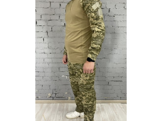Військовий костюм піксель у кольорі Multicam від UNIFORM, брудо- та вологозахисний, розмір XL