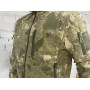 Мужская тактическая куртка на флисе Мультикам Combat Турция, размер 3XL, материал стойкий к ветру и воде