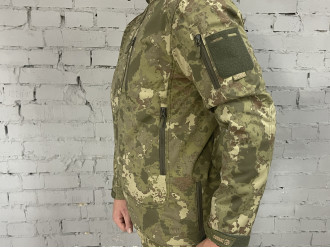 Тактична куртка чоловіча Multicam Combat турецького виробництва, розмір L, вітро- та водостійка