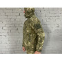 Мужская тактическая куртка на флисе Мультикам Combat Турция, размер 3XL, материал стойкий к ветру и воде