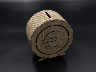 Копилка семейный бюджет EUR. 14х8см