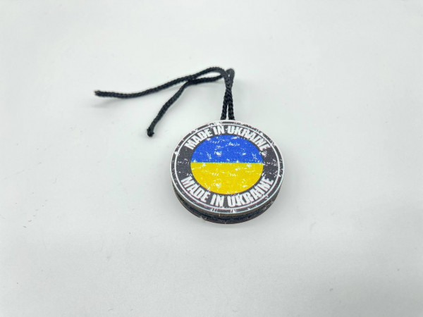 Ароматизатор дерев'яний в машину "MADE IN UKRAINE"