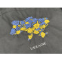 Сумка-шопер 37х36х6см. Экосумка из экокожи с вышивкой. "Ukraine".