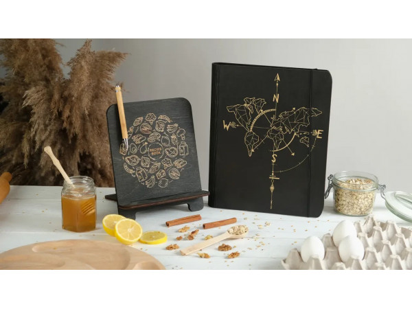 Книга для записів кулінарних рецептів "Recipe book" А5 22,5х17см
