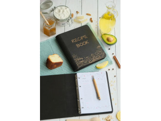 Книга для записів кулінарних рецептів "Recipe book" А6 16,5х13см