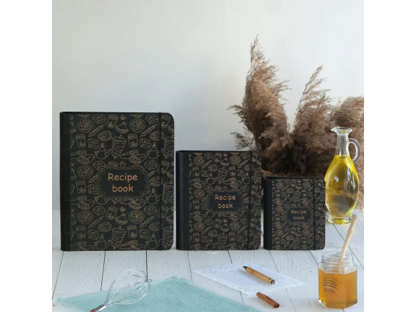 Книга для записів кулінарних рецептів "Recipe book" А5 22,5х17см