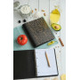 Книга для записей кулинарных рецептов "Recipe book" А5 22,5х17см