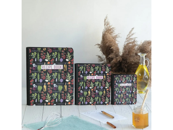 Книга для записів кулінарних рецептів "Recipe book" А4 31х23см