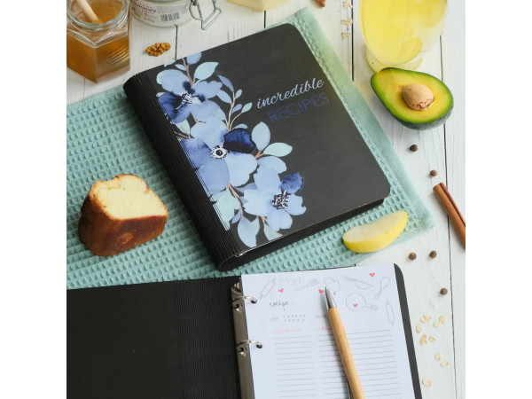 Книга для записів кулінарних рецептів "Incredible recipes" А5 22,5х17см