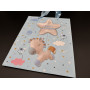Подарунковий пакет. BABY SHOWER.   18х23х8см