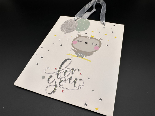 Подарунковий пакет.  for you.   18х23х8см