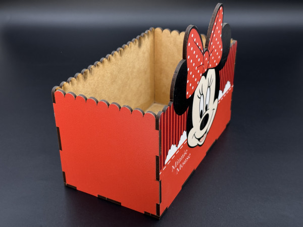 Органайзер з УФ-друком. Minnie Mouse 18х10х10(15)см