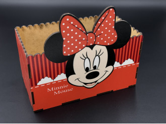 Органайзер с УФ-печатью. Minnie Mouse 18х10х10(15)см