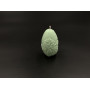 Свічка соєва "Happy Easter "яйце 7 см 50 грам. Колір м'ятний.
