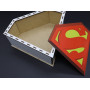 Подарункова скринька. SUPERMAN. 22х18х9см