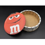 Подарочная шкатулка. M&M’s. Красный цвет 20х6см.