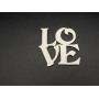 Дерев'яні заготовки з фанери. LOVE.