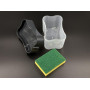 Дозатор для моющего средства, 380 мл, с подставкой для губки Soap Pump Sponge Caddy / Диспенсер нажимной для мы