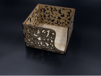 Серветниця.  13,5х13,5х9см
