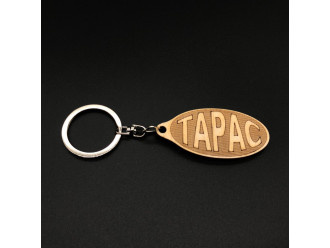 Брелок дерев'яний. ТАРАС. 60х30мм