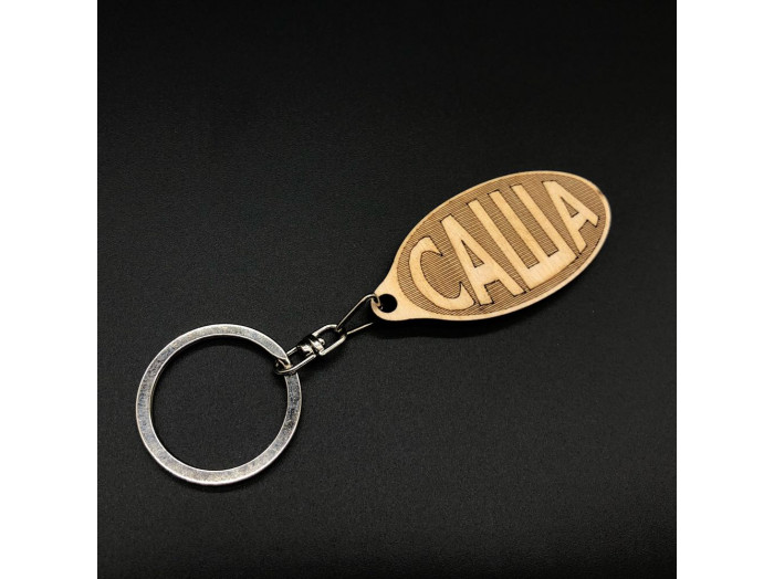 Брелок дерев'яний. САШКО. 60х30мм