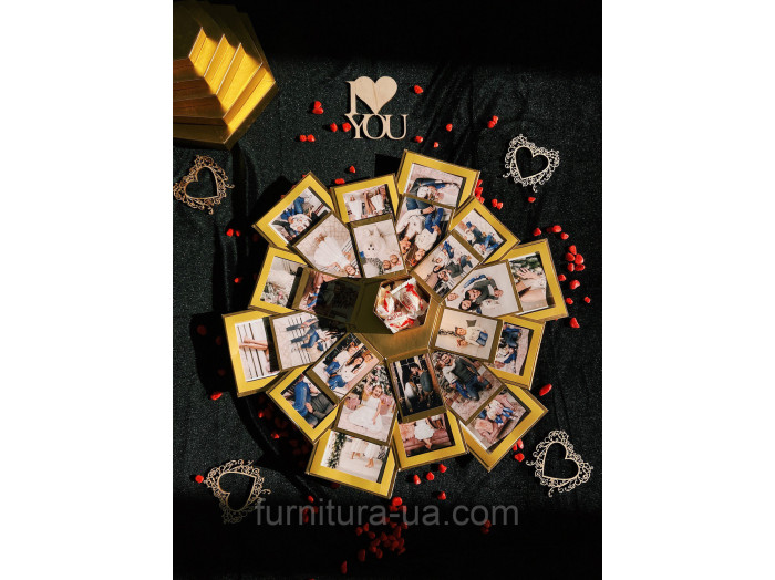 Коробка-трансформер для фотографій. 26х18см