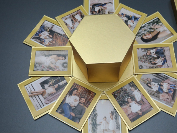 Коробка-трансформер для фотографій. 26х18см