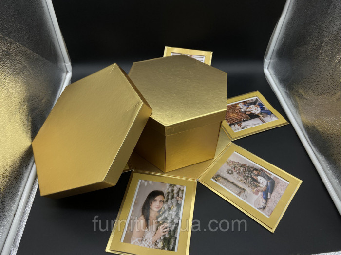 Коробка-трансформер для фотографій. 26х18см