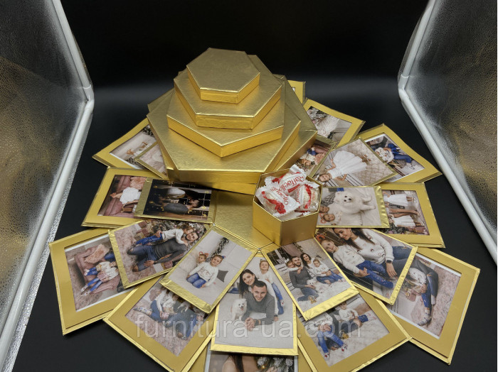 Коробка-трансформер для фотографій. 26х18см