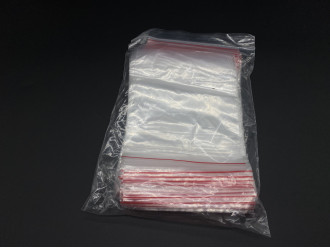 Пакет із замком zip-lock поліетиленовий 12х18 см. 95 шт/уп. Пакет Гріппер для зберігання дрібних деталей