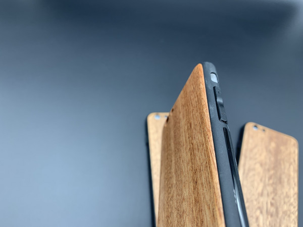 Протиударний чохол дерев'яний до смартфона iPhone 6/6s "Золотий дуб" під гравіювання