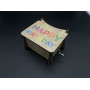 Музична скринька для зберігання для днів народження з мелодією Happy Birthday 12х10х8см