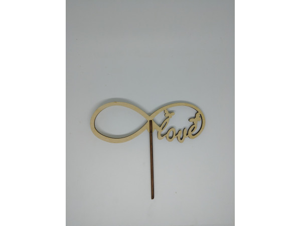 Топер Love. 12*16см. 5шт/уп.
