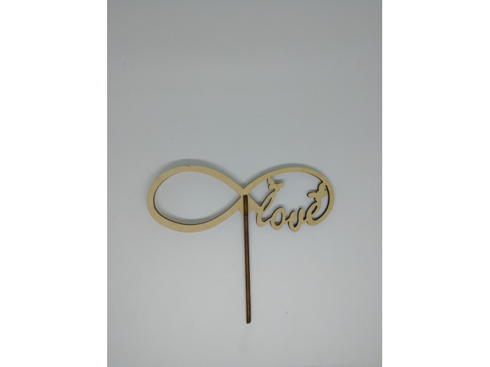 Топер Love. 12*16см. 5шт/уп.