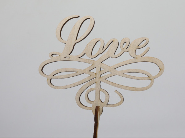 Топер Love. 20,5 х 15 см. 5шт/уп.