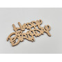 Топпер Happy Birthday. 19*16см. 5шт/уп.