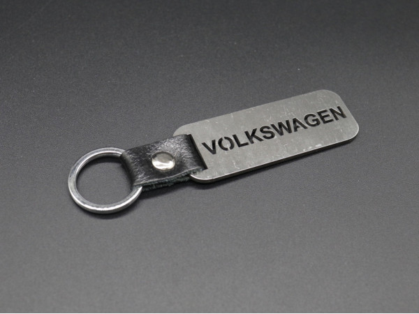 Брелок металевий. VOLKSWAGEN. 10х2,5см