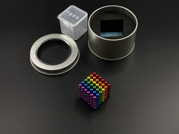 Неодимові магніти. Неокуб. NeoCube. 216шт. 5мм.Різнокольоровий